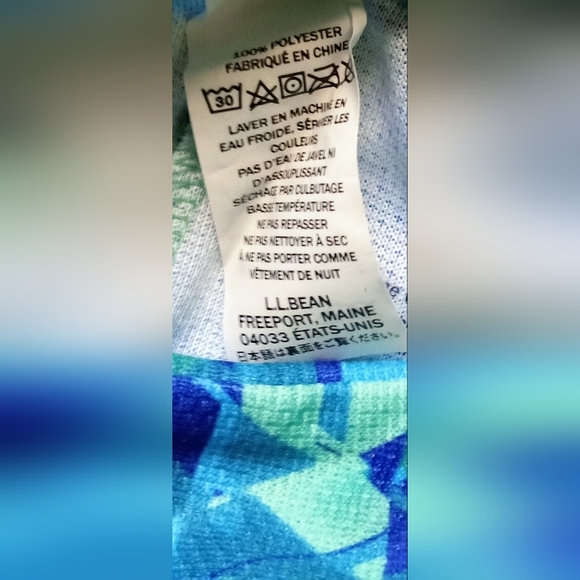 ❄️ L.L.Bean Wicked Warm Midweight Underwear Bottoms  Emerald Prism Rare Print - Picture 4 of 7